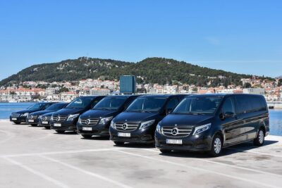Luxury private transfer: Split airport to Split - Drop-Off in Split: Closest-Car Access for Pedestrian Areas