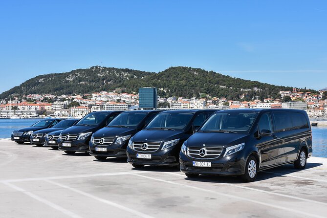 Luxury private transfer: Split airport to Split - Drop-Off in Split: Closest-Car Access for Pedestrian Areas