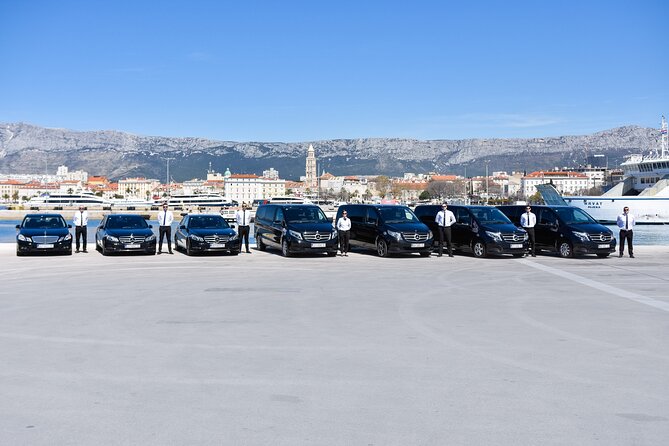Luxury private transfer: Split Town to Split airport - The vehicle experience: Mercedes comfort without the fuss
