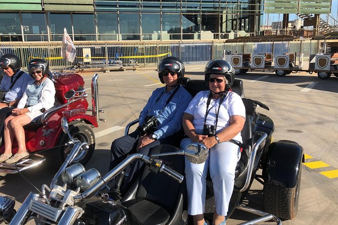 Luxury Rewaco Trike "The Photo Blaster Tour" - (2 hours, Min of 2 passengers) - Price and value: what $132.75 buys for two hours