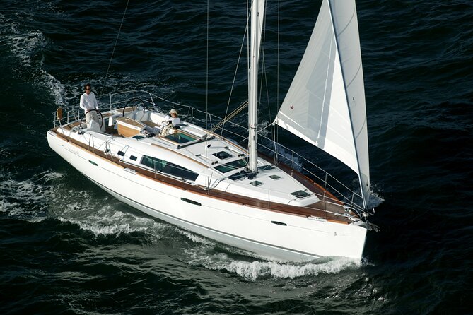 Luxury Sailing Experience Day with Champagne and Lunch or Dinner - Your yacht: 45–50 feet of comfort, two steering wheels, and a real indoor space