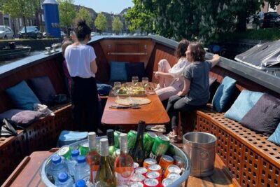 Luxury Shared Canal Tour with live guide - Live English guiding: how the stories help you read Haarlem