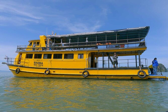Luxury Small Group Phang Nga Bay Relaxing Sunset Cruise - Koh Hong sea canoeing: how you get close to the limestone