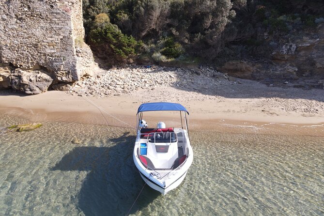Luxury Speedboat Cruise to Shipwreck and Blue Caves - Pelagaki Beach: the calmer cove chapter