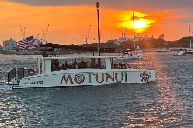 Luxury Sunset Catamaran Cruise - What You Get On Board: Comfort, Restrooms, and Open-Air Views