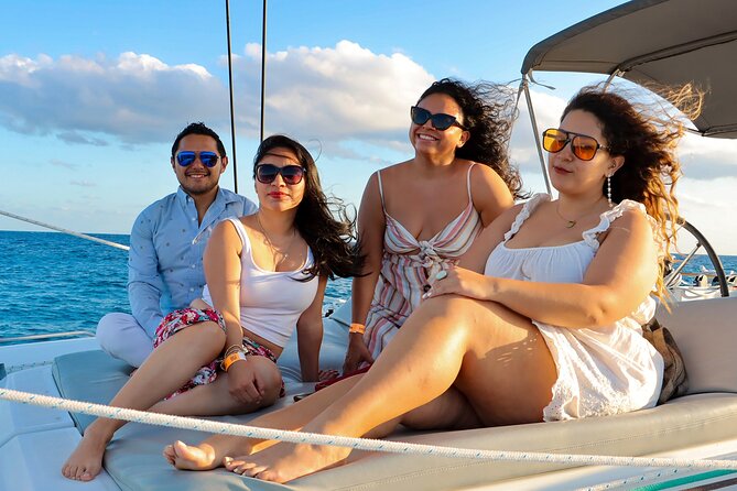 Luxury Sunset Sailing Cruise in Cancun with Light Dinner and Open Bar - Open bar reality check: good fun, with a couple caveats