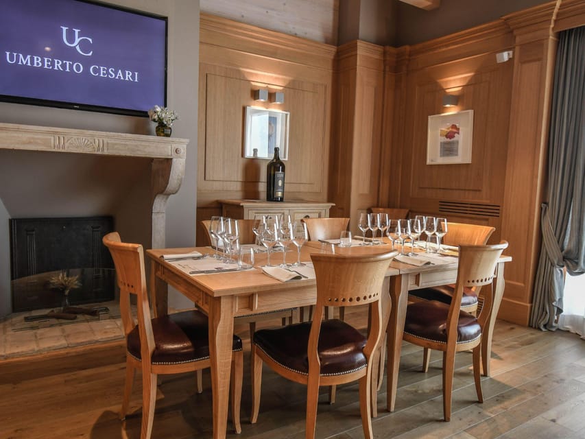 Luxury Wine Tasting with Food Pairing near Bologna - The tasting lineup: Colle Belvedere, Costa di Rose, Annata Sangiovese Riserva