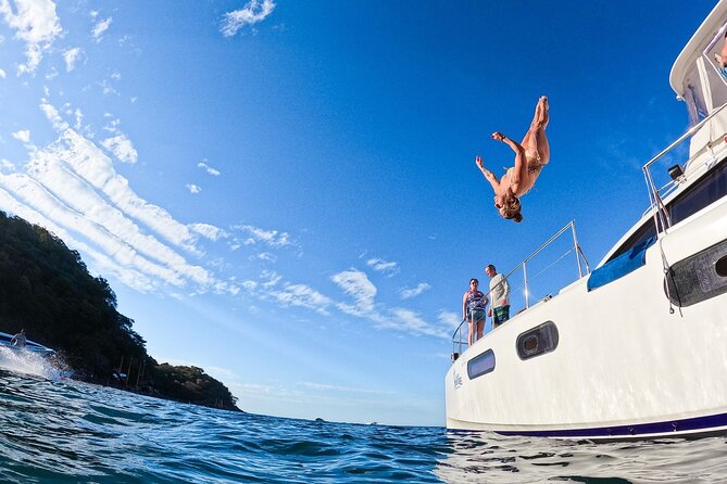 Luxury Yacht & Snorkel with All inclusive Open bar and lunch - Majahuitas Cove: the main stop for snorkeling, paddleboards, and beach time