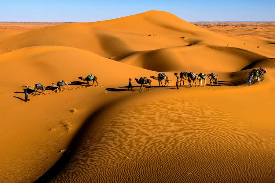 Marrakech: 3-Day Desert Trip to Merzouga with Luxury Camp - Sunset camel trek in Erg Chebbi: the moment you came for