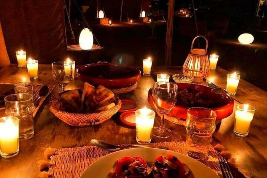Marrakech : Agafay Desert Sunset Camel Ride & Luxury Dinner - Fire Show and Berber Music Under the Stars: The Night’s Real Payoff