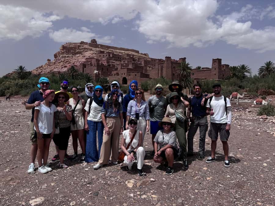 Marrakech To Merzouga : 3-Day Dreams Tours & Luxury Camp - Day 1: Marrakech to Dades Valley via Tizi n’Tichka and Ait Benhaddou