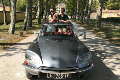 Médoc luxury wine tour aboard a Citroën DS Limousine Convertible - Half-day or full-day: choosing the right length