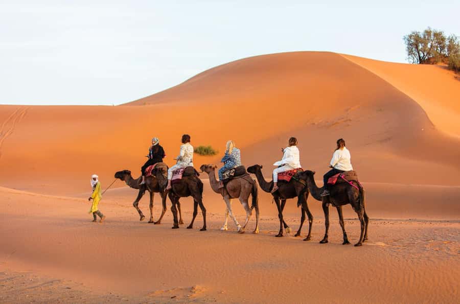 Merzouga: 1-Night in the luxury camp. camel ride & Dinner - Camel Ride at Sunset: Erg Chebbi’s Golden Hour, Done the Right Way