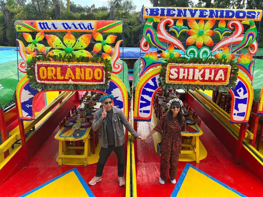Mexico City: Xochimilco Boat with Guacamole & Premium Drinks - Lake Xochimilco on a colorful trajinera: what the ride is really like