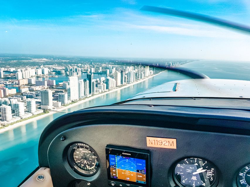 Miami Beach: Private Luxury Airplane Tour with Champagne - The first minutes: safety, headsets, then takeoff