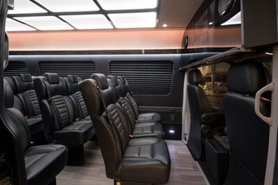 Miami Luxury Party Sprinter Bus - Where you can go: flexible night routing across Miami Beach and beyond