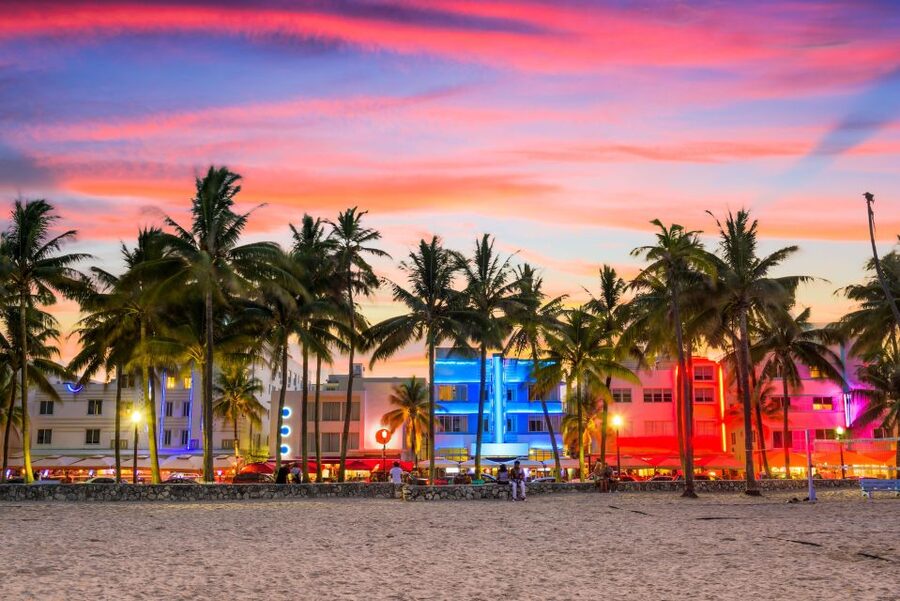 Miami Premium Driving Night Tour with Skyviews Wheel Ride - Key moments you’ll notice on the drive