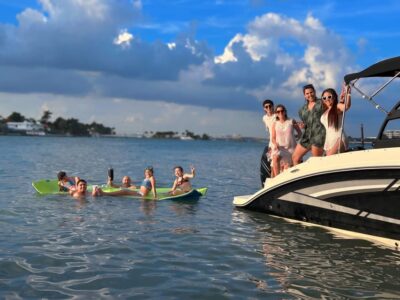 Miami: Private Luxury Boat Charter with a Captain - The SeaRay SDX setup: restroom, sound, seating, and the “small things” that matter