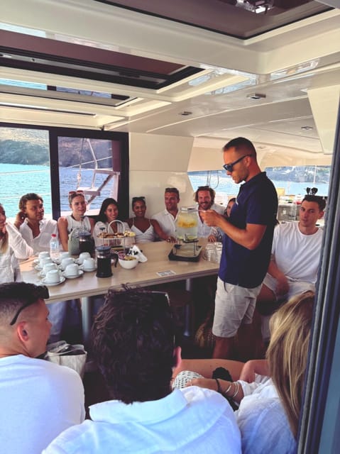 Milos: Full Day Luxury Catamaran with Full Meal & Open Bar - Water Activities and Safety: How to Make the Most of the Gear