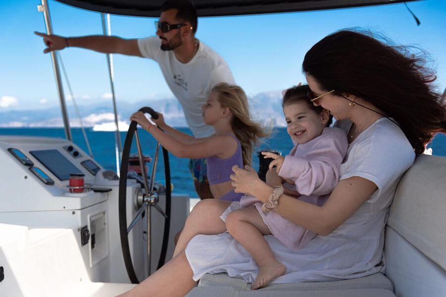 Milos: Full Day Luxury Catamaran with Full Meal & Open Bar - Sykia Cave, Cape Vani, and Klima: The Return That Still Feels Like a Show