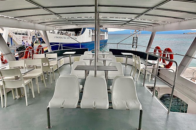 Mount Athos Sightseeing Luxury Cruise with Glassbottom - The reef stop from the glassbottom: 5 minutes that feel longer