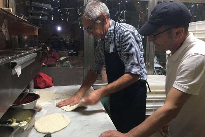 Naples Pizza-Making: From Dough to Dessert & Wine at Pizzeria - Stretching, Toppings, and Baking Margherita in a Wood-Fired Oven