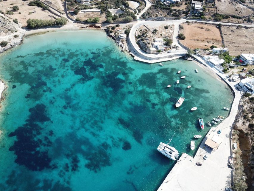 Naxos: Luxury Catamaran Day Trip with Lunch and Drinks - Beach and Cove Stops: Swimming and Snorkeling in Sparkly Water