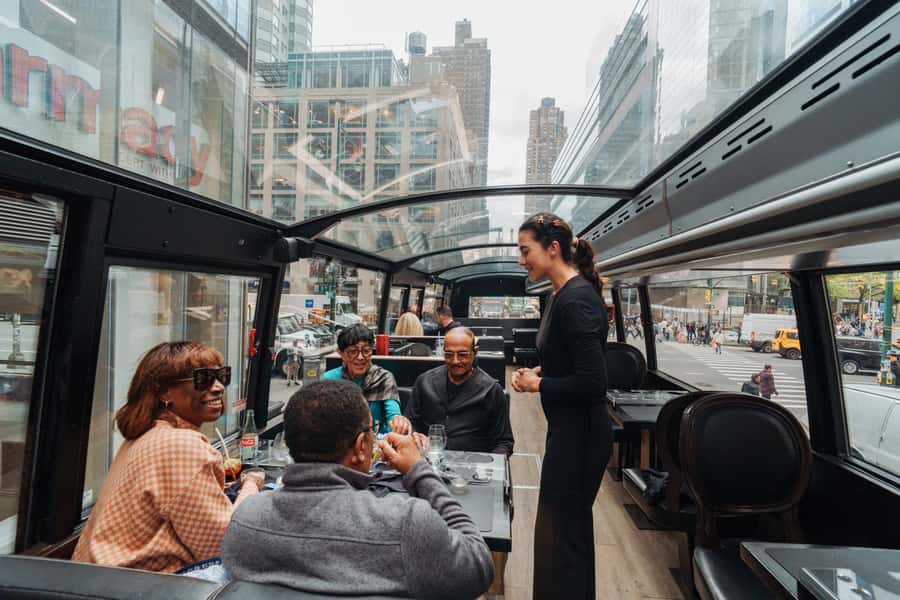 New York City: Bustronome Gourmet Lunch Tour on a Luxury Bus - FAQ