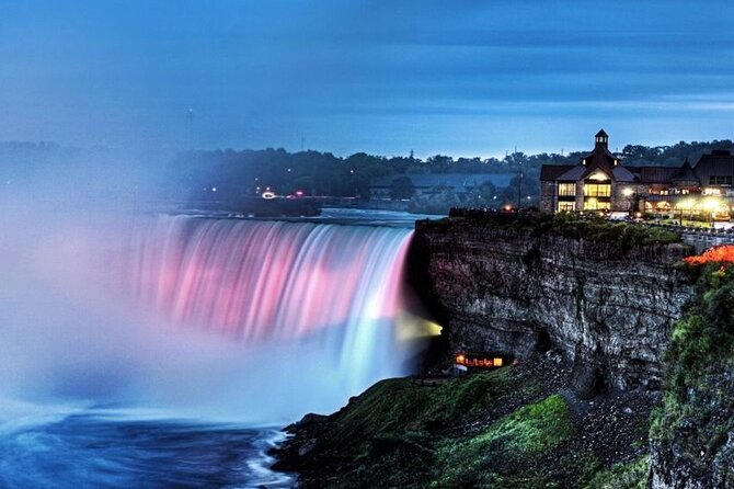 Niagara Falls Premium Night Tour: Fireworks Boat Cruise & Dinner - Dinner at Table Rock House: 3 Courses With Horseshoe Falls Views