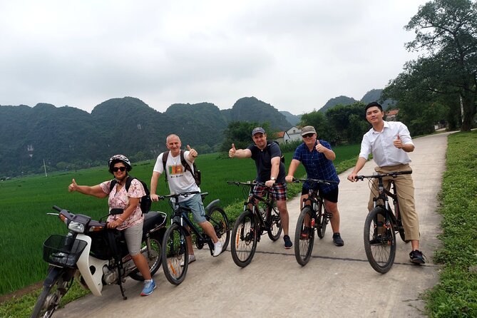Ninh Binh Luxury Day Tour by Limousine- Small Group- All included - Cycling Through Ninh Binh Villages on a Sports Bike