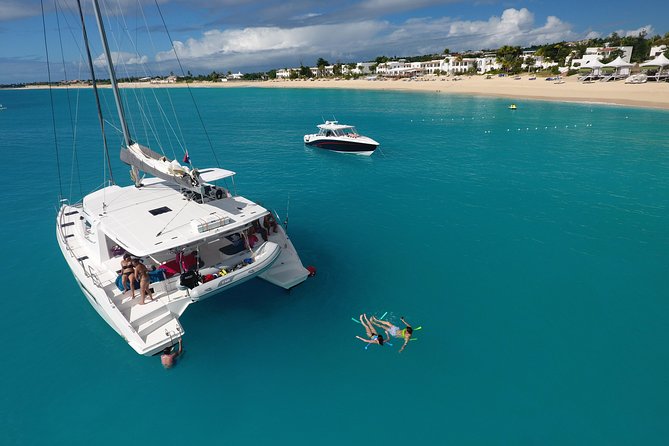 Nude Naturist Catamaran Boat Luxury Charter in St Maarten - A small-group day with a dress-code reality check