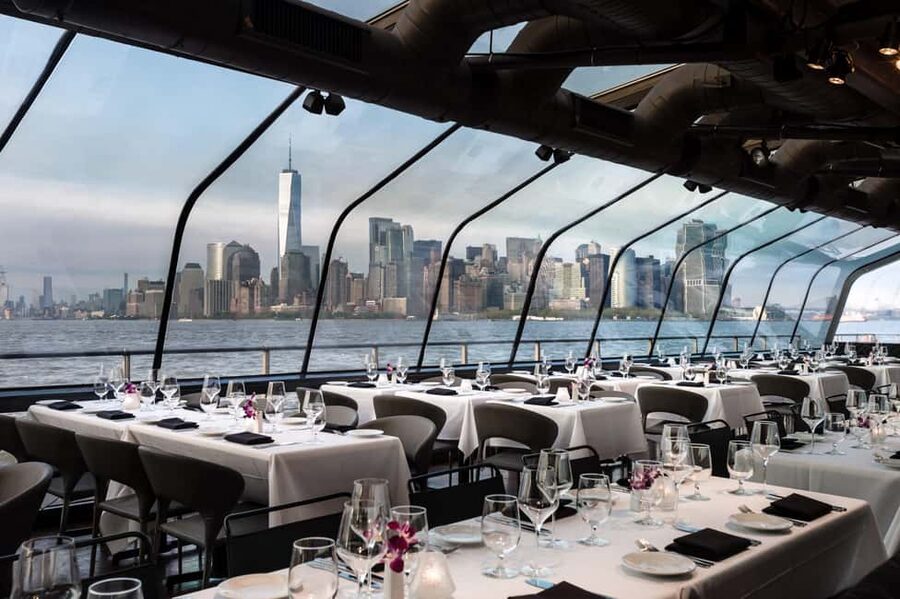 NYC: City Cruises Luxury Brunch, Lunch or Dinner Cruise - Your floating dining room: meal, music, and service that runs on time