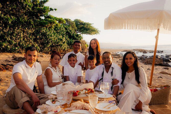 Oahu Beach Picnic: Private, Luxury Experience - The luxury setup: blankets, cushions, decor, and calm ocean sounds