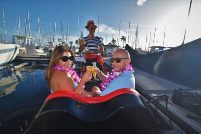 Oahu: Luxury Gondola Cruise with Drinks and Pastries - The Route: Waikiki Bridges, Harbor Glide, Diamond Head Views