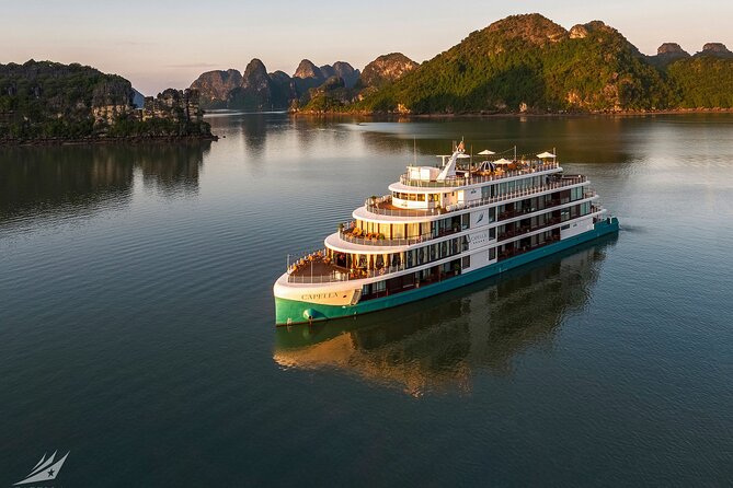 Orchid Cruises 2Days/1Night 5 Star Cruises - Entering Bai Tu Long Bay from Hanoi: calm scenery with real activities