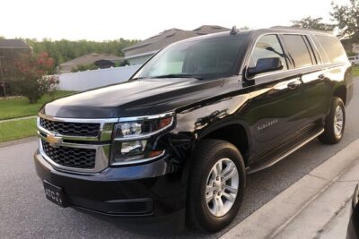 Orlando Airport MCO and Hotels to Port Canaveral Luxury SUV - What you get in the luxury XL SUV ride