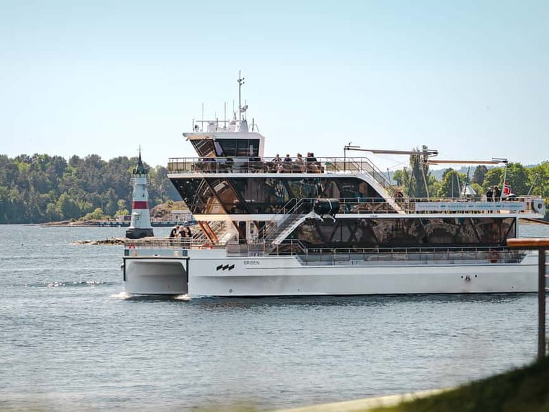 Oslo: Guided Sightseeing Fjord Cruise on Premium Silent Boat - The onboard cafe: pastries, waffles, cinnamon buns, and how that affects value