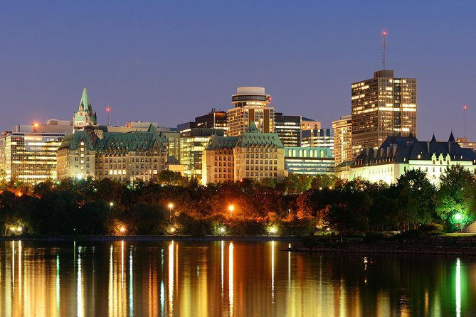 Ottawa Premium Night Driving Tour with River Cruise - Stop Two: Ottawa by Van—Supreme Court, Parliament Hill, Nepean Point, More