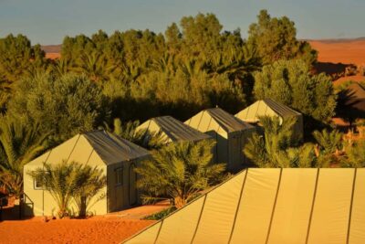 Overnight in Luxury Tent in Desert Camp Erg Chebbi Merzouga - From the Meeting Point in Merzouga to Secure Parking