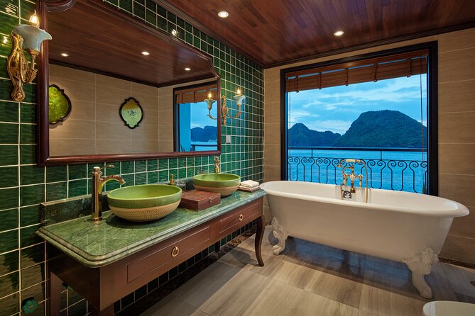 Overnight Indochine Premium Cruising Tour at HaLong (From Halong) - Night on board: calm luxury plus squid fishing