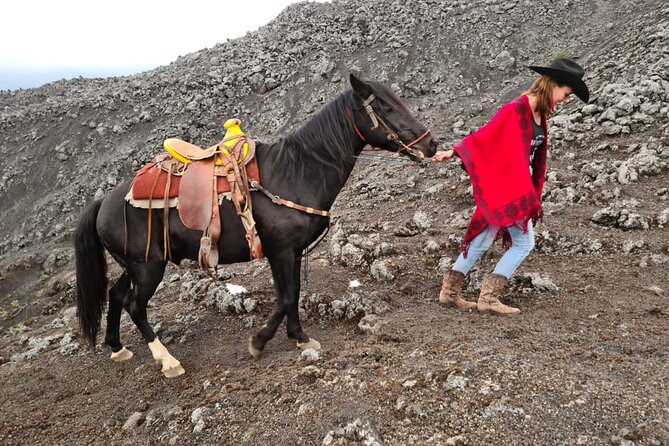 Pacaya Volcano Luxury Sunset Horseback Riding Tour/ Dinner Cooked by-Lava Chef - The ride up: lava rock, a relaxed pace, and real beginner friendliness