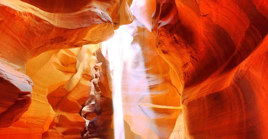 Page: Upper Antelope Canyon Prime Time Entry & Navajo Guide. - The guided walking tour inside Upper Antelope Canyon