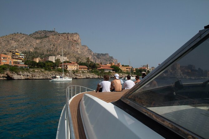 Palermo from the Sea : Luxury Trip between Crystalline Bays, BBQ and Relax - Mondello Bay: turquoise water plus the BBQ upgrade