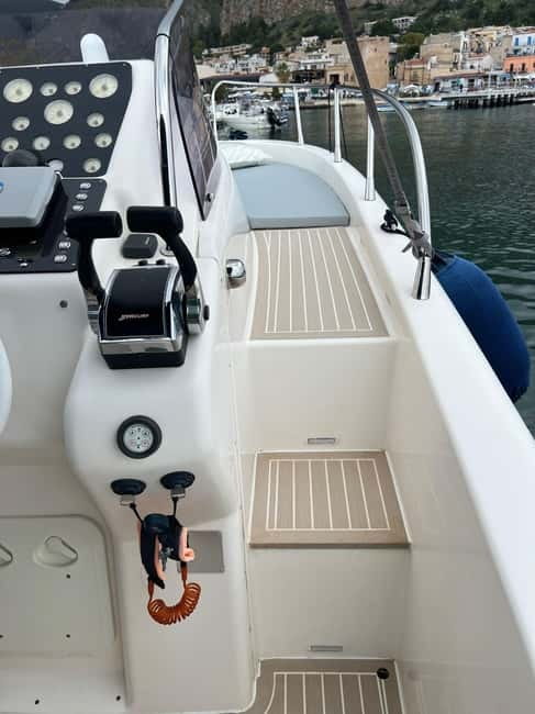 Palermo: Luxury Boat Tour with Snacks and Snorkeling - The boat setup: shade, sun, and a real onboard bathroom