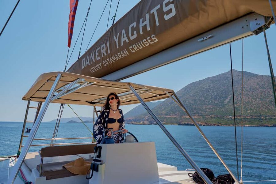 Panormo: Luxury Sunset Catamaran Cruise Sushi & Open Bar - What the itinerary really feels like hour by hour