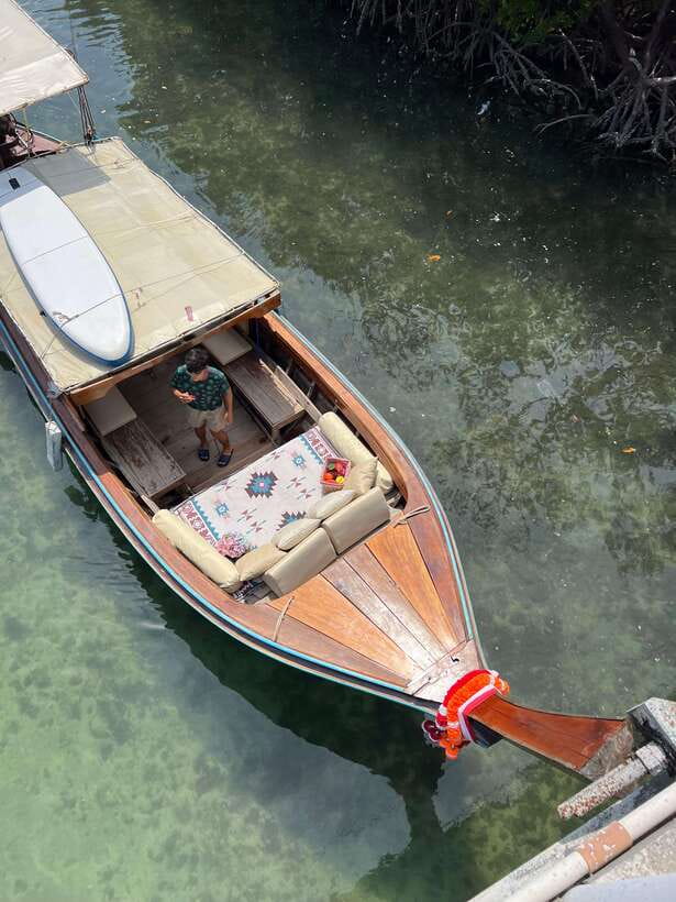 phi phi island : Luxury Private Wooden Boat Rental - Meeting at McDonald’s Phi Phi and how the 4-hour day runs