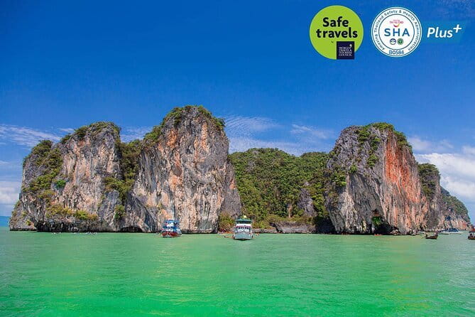 Phi Phi Maya and Maithon by Indigo Luxury Catamaran in Phuket - Honeymoon Island (Ko Mai Thon): slides, kayaks, inflatable pool, and the second snorkel