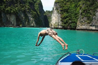 Phi Phi & Maya Bay Speedboat: All-Day Food & Choice of 3 Marinas - Maya Bay, Monkey Beach, and the Phi Phi Stop Sequence