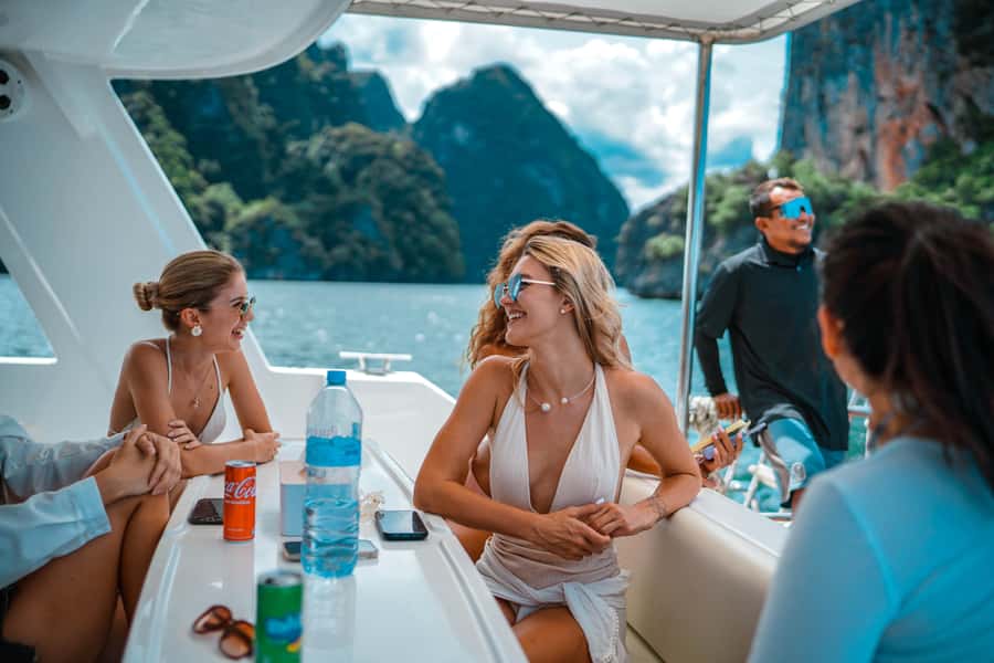 Phuket: James Bond & Phang Nga Bay by Luxury Sunset Yacht - James Bond Island landing: photos first, then your free time