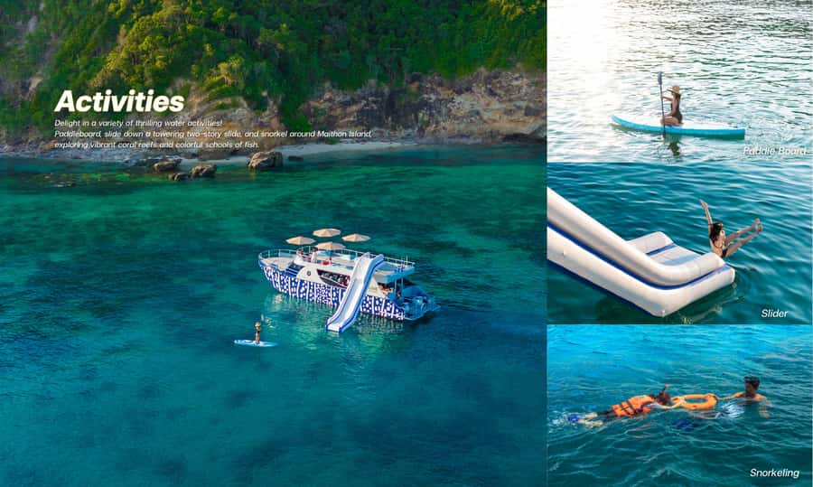 Phuket: Phi Phi Maiton Island Sunset Premium Catamaran Tour - A premium catamaran day in Phuket’s Gulf of Thailand